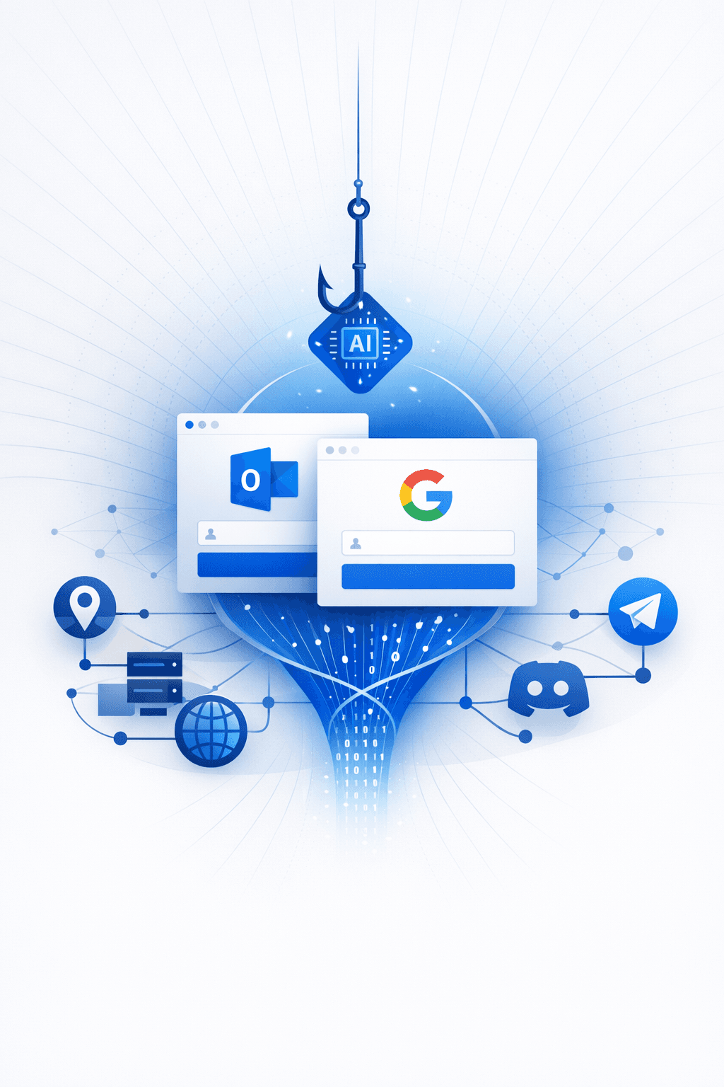 AI-Assisted Phishing Kits Targeting Microsoft and Google Users