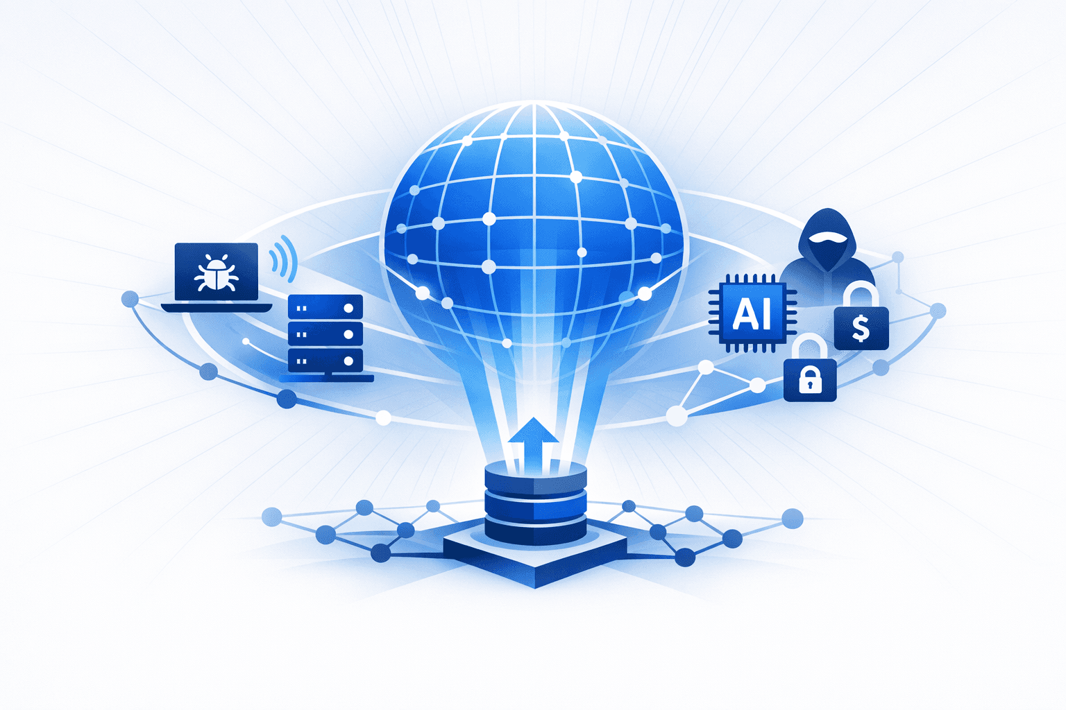 Large-Scale Internet Scanning Campaigns Fueling Ransomware and LLM Attacks