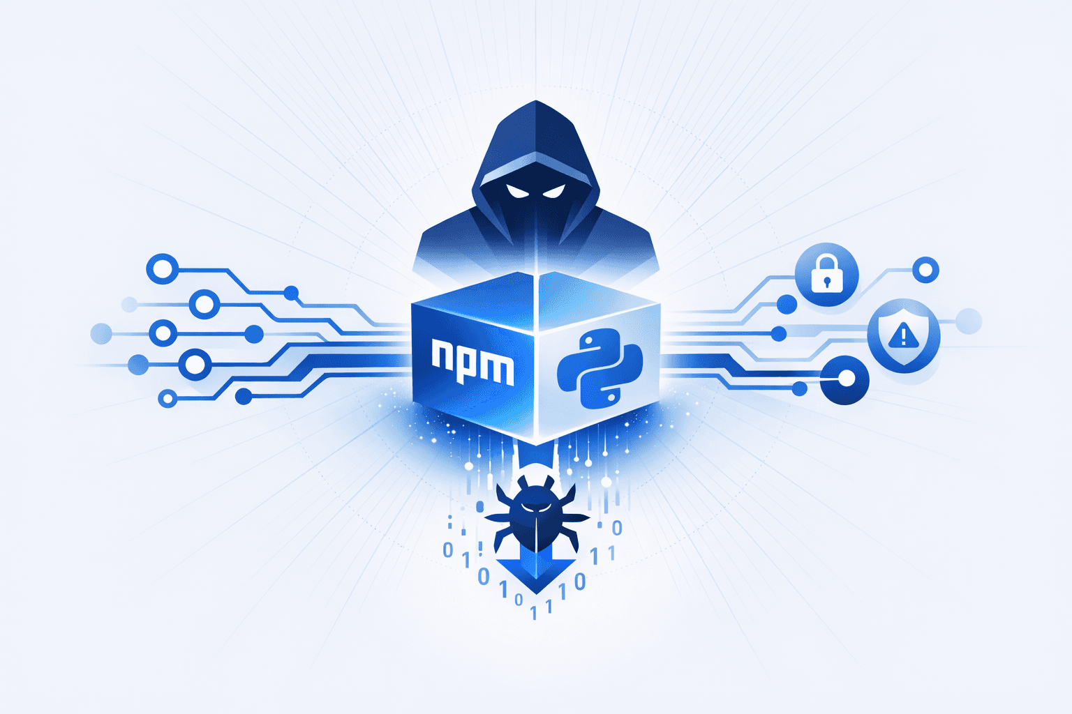 Malicious Open-Source Packages Deliver Windows Infostealers via NPM and PyPI