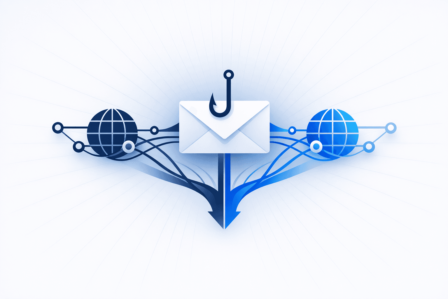 Phishing Campaigns Exploiting Domain Spoofing and Complex Routing