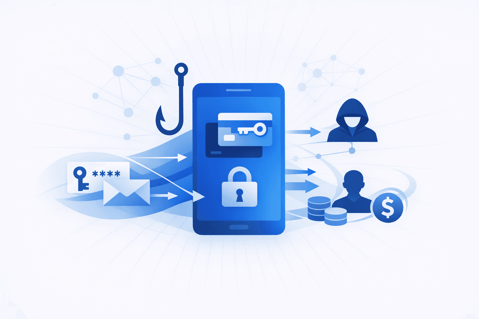 Social Engineering Scams Exploiting Mobile Device Features to Steal Credentials and Funds